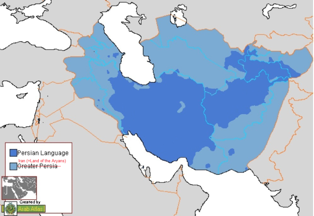 Greater Irân and dissemination of Persian Language